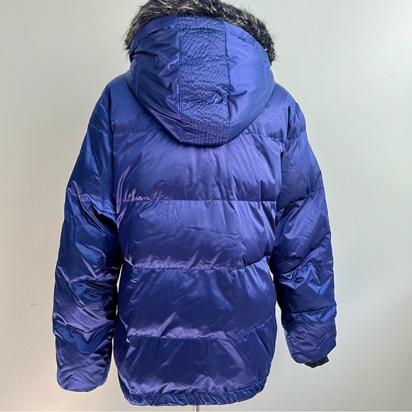 Obermeyer Ski Jacket Coat Womens XL Size 16 Blue Hooded EUC - Picture 6 of 16
